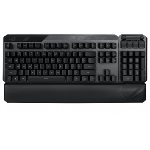 Купить Клавиатура Asus ROG Claymore II Red Switch RGB (90MP01W0-BKRA00) Black - цена в Харькове, Киеве, Днепре, Одессе
в интернет-магазине Telemart фото