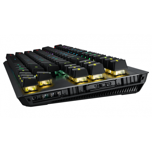 Купить Клавиатура Asus ROG Claymore II Red Switch RGB (90MP01W0-BKRA00) Black - цена в Харькове, Киеве, Днепре, Одессе
в интернет-магазине Telemart фото
