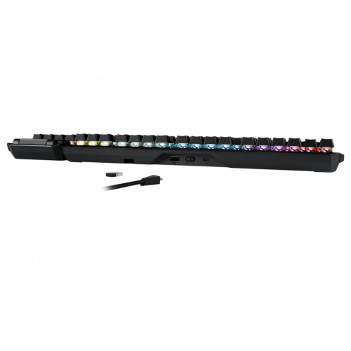Купить Клавиатура Asus ROG Claymore II Red Switch RGB (90MP01W0-BKRA00) Black - цена в Харькове, Киеве, Днепре, Одессе
в интернет-магазине Telemart фото