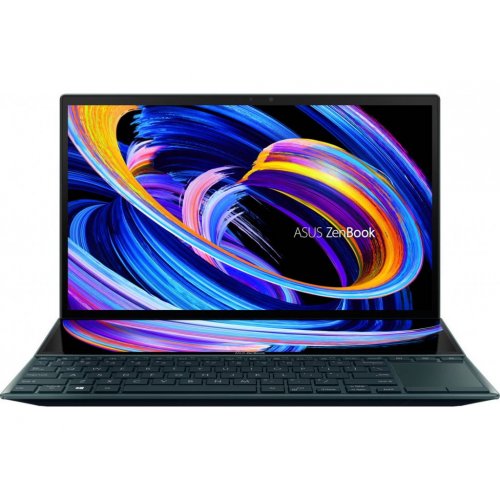 Продати Ноутбук Asus ZenBook Duo UX482EG-HY032T (90NB0S51-M00390) Quiet Blue за Trade-In у інтернет-магазині Телемарт - Київ, Дніпро, Україна фото
