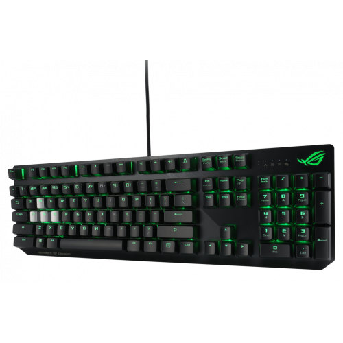Купить Клавиатура Asus ROG Strix Scope NX Red Switch (90MP0186-B0RA00) Black - цена в Харькове, Киеве, Днепре, Одессе
в интернет-магазине Telemart фото