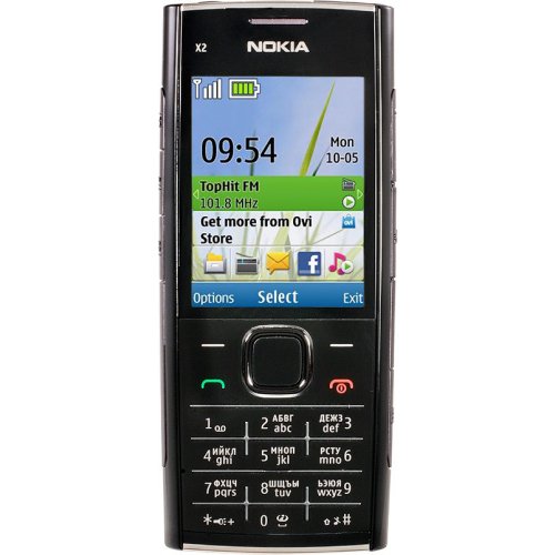 Купить Мобильный телефон Nokia X2-00 Black Chrome - цена в Харькове, Киеве, Днепре, Одессе
в интернет-магазине Telemart фото