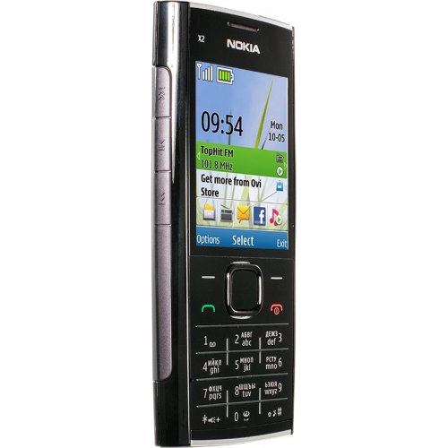 Купить Мобильный телефон Nokia X2-00 Black Chrome - цена в Харькове, Киеве, Днепре, Одессе
в интернет-магазине Telemart фото