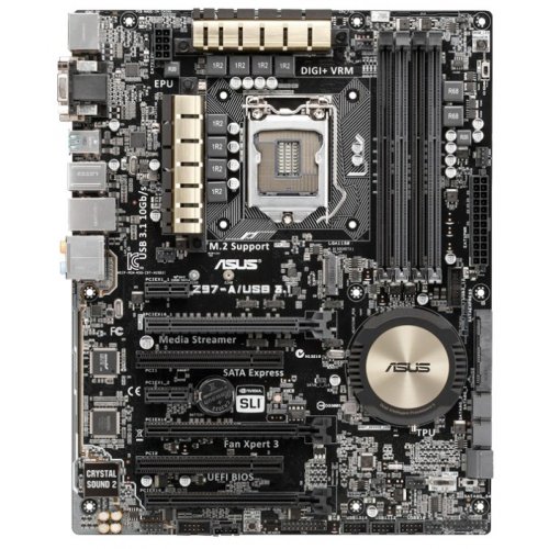 Продати Материнська плата Asus Z97-A/USB 3.1 (s1150, Intel Z97) за Trade-In у інтернет-магазині Телемарт - Київ, Дніпро, Україна фото