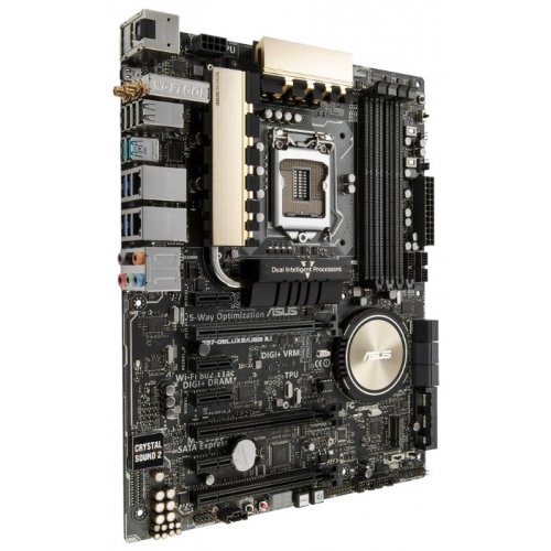 Продати Материнська плата Asus Z97-DELUXE/USB 3.1 (s1150, Intel Z97) за Trade-In у інтернет-магазині Телемарт - Київ, Дніпро, Україна фото