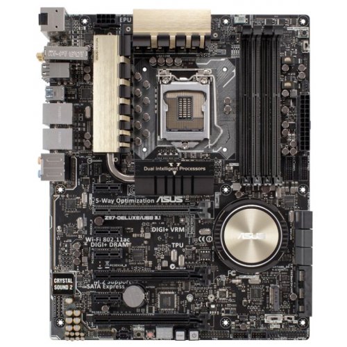 Продати Материнська плата Asus Z97-DELUXE/USB 3.1 NFC WLC (s1150, Intel Z97) за Trade-In у інтернет-магазині Телемарт - Київ, Дніпро, Україна фото