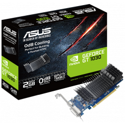 Відеокарта Asus GeForce GT 1030 Low Profile Silent 2048MB (GT1030-SL-2GD4-BRK)