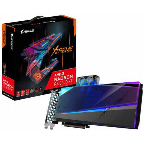 Продати Відеокарта Gigabyte Radeon RX 6900 XT 16384MB (GV-R69XTAORUSX_WB-16GD) за Trade-In у інтернет-магазині Телемарт - Київ, Дніпро, Україна фото
