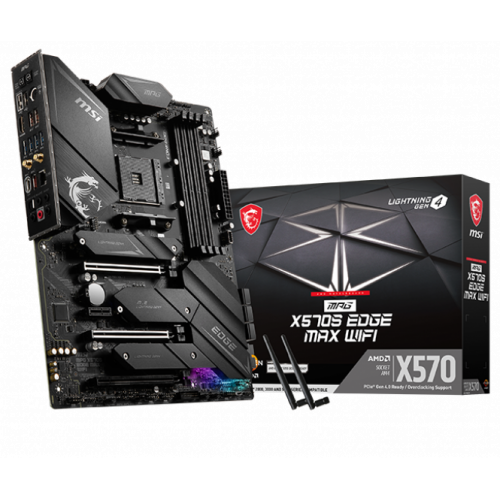 Продать Материнская плата MSI MPG X570S EDGE MAX WIFI (sAM4, AMD X570) по Trade-In интернет-магазине Телемарт - Киев, Днепр, Украина фото