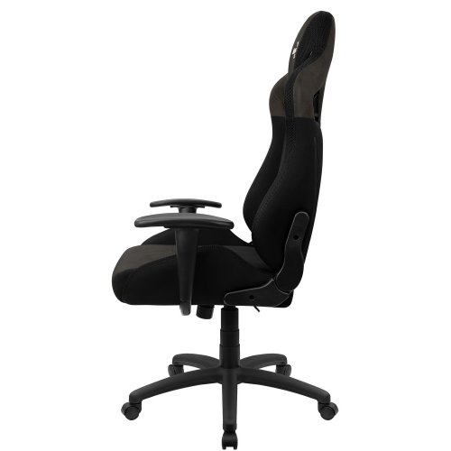 Купити Ігрове крісло Aerocool Earl Iron Black - ціна в Києві, Львові, Вінниці, Хмельницькому, Франківську, Україні | інтернет-магазин TELEMART.UA фото