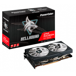 Відеокарта PowerColor Radeon RX 6600 Hellhound 8192MB (AXRX 6600 8GBD6-3DHL)