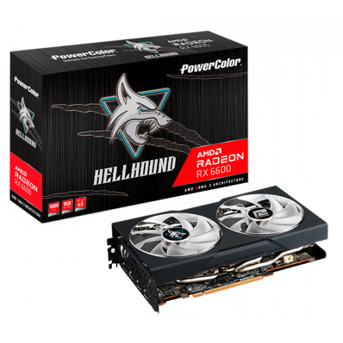 Продати Відеокарта PowerColor Radeon RX 6600 Hellhound 8192MB (AXRX 6600 8GBD6-3DHL) за Trade-In у інтернет-магазині Телемарт - Київ, Дніпро, Україна фото