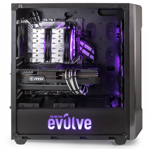 Продати Комп'ютер EVOLVE GamePart Platinum 5H (EVGP-P5Hi1170KFN307Ti-16S500H1TBk) Black за Trade-In у інтернет-магазині Телемарт - Київ, Дніпро, Україна фото
