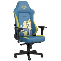 Фото Ігрове крісло Noblechairs HERO Fallout Vault Tec Edition (NBL-HRO-PU-FVT) Blue/Yellow