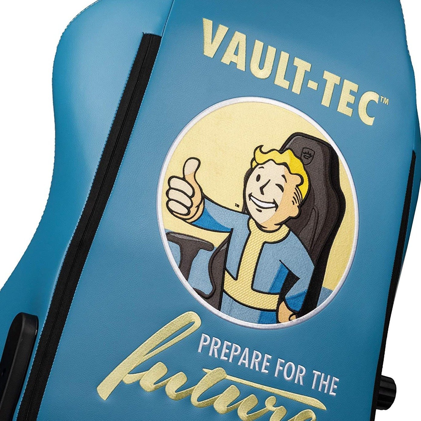 Купить Игровое кресло Noblechairs HERO Fallout Vault Tec Edition  (NBL-HRO-PU-FVT) Blue/Yellow - цена в Харькове, Киеве, Днепре, Одессе в  интернет-магазине Telemart