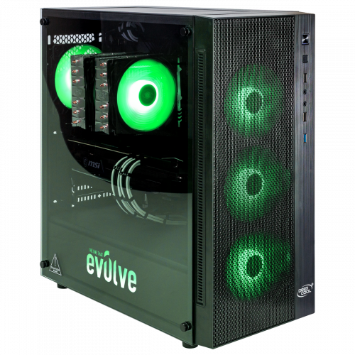 Продати Комп'ютер EVOLVE GamePart Silver 3H+ (EVGP-S3Hi1260KN307-32S500H1TBk) Black за Trade-In у інтернет-магазині Телемарт - Київ, Дніпро, Україна фото