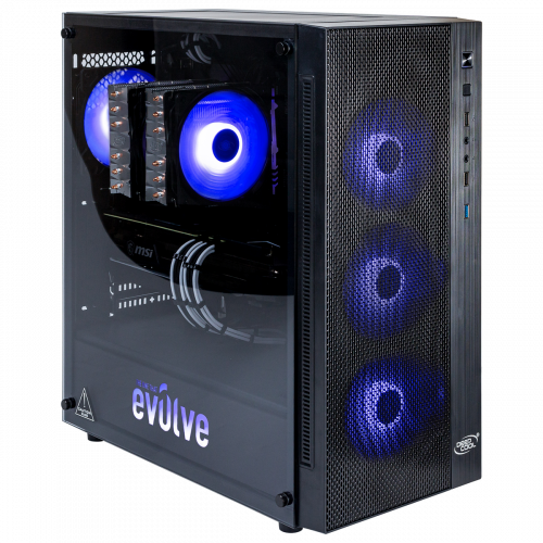 Продати Комп'ютер EVOLVE GamePart Silver 3H+ (EVGP-S3Hi1260KN307-32S500H1TBk) Black за Trade-In у інтернет-магазині Телемарт - Київ, Дніпро, Україна фото