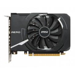 Видеокарта MSI GeForce GTX 1050 Ti AERO ITX OC 4096MB (GTX 1050 Ti AERO ITX 4G OCV1 FR) Factory Recertified
