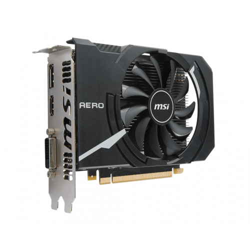 Продати Відеокарта MSI GeForce GTX 1050 Ti AERO ITX OC 4096MB (GTX 1050 Ti AERO ITX 4G OCV1 FR) Factory Recertified за Trade-In у інтернет-магазині Телемарт - Київ, Дніпро, Україна фото