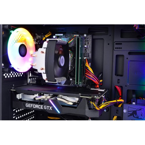 Продати Комп'ютер Qube i5 10400F GTX 1660 TI 6GB 3221 (Ri510400FGTX1660TI6GB3221) Black за Trade-In у інтернет-магазині Телемарт - Київ, Дніпро, Україна фото