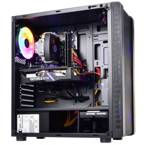 Продать Компьютер Qube Ryzen 5 3600 GTX 1660 TI 6GB 3210 (RRyzen53600GTX1660TI6GB3) Black по Trade-In интернет-магазине Телемарт - Киев, Днепр, Украина фото