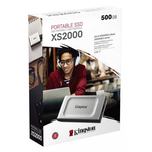 Фото SSD-диск Kingston XS2000 500GB USB 3.2 (SXS2000/500G)