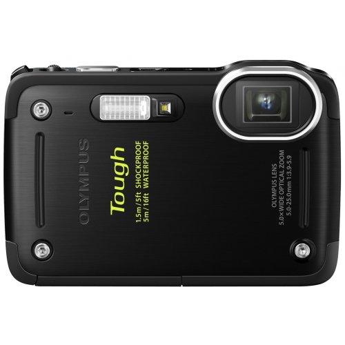 Купити Цифрові фотоапарати Olympus TG-620 Black - ціна в Києві, Львові, Вінниці, Хмельницькому, Франківську, Україні | інтернет-магазин TELEMART.UA фото