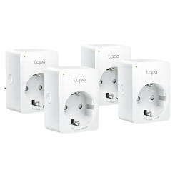 Розетка TP-LINK Tapo P100 (4-pack) White