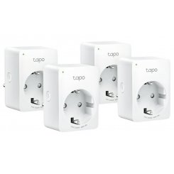 Розетка TP-LINK Tapo P100 (4-pack) White