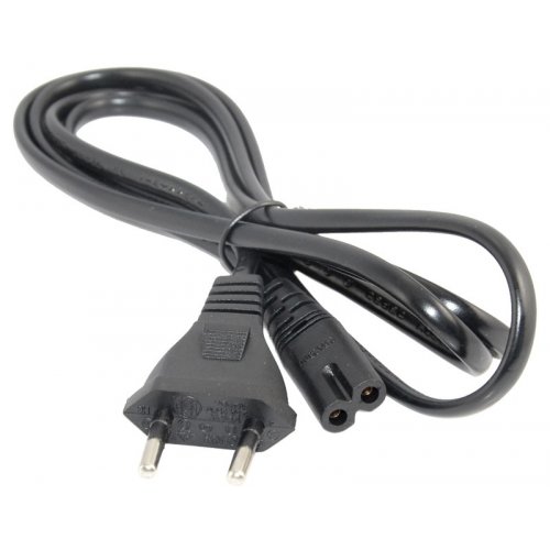 Купить Кабель Кабель сетевой Original 2pin 1.8м Black - цена в Харькове, Киеве, Днепре, Одессе
в интернет-магазине Telemart фото