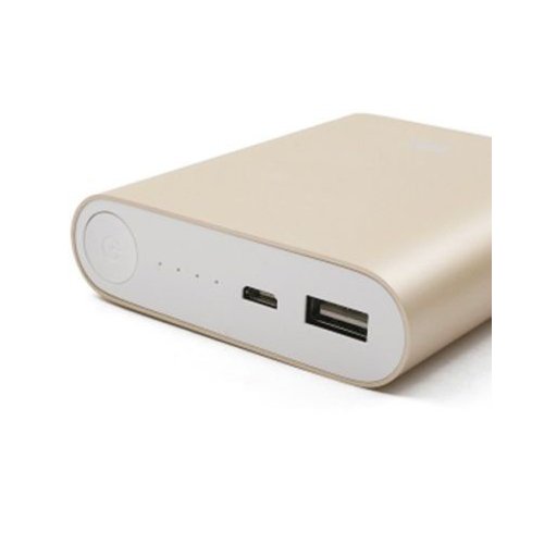 Купити Powerbank Xiaomi Mi Power Bank 10400 mAh Gold - ціна в Києві, Львові, Вінниці, Хмельницькому, Франківську, Україні | інтернет-магазин TELEMART.UA фото