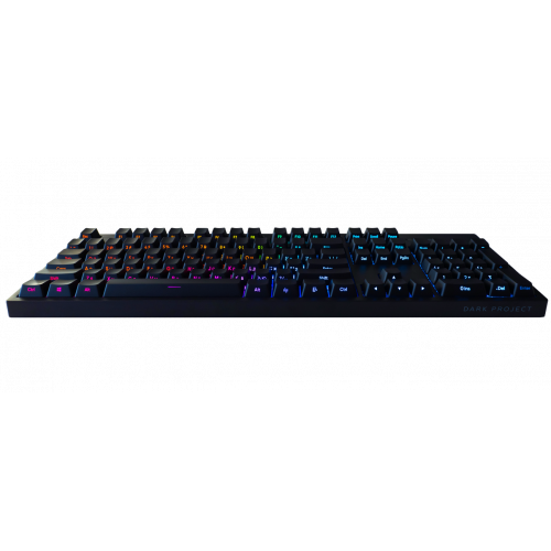 Фото Клавіатура Dark Project Pro KD104A ABS Gateron Optical 2.0 Red (DP-KD-104A-000210-GRD) Black
