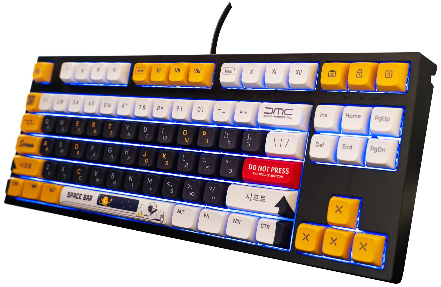 Клавиатура Dark Project Pro KD87A LTD ABS Gateron Optical 1.0 Silver ...