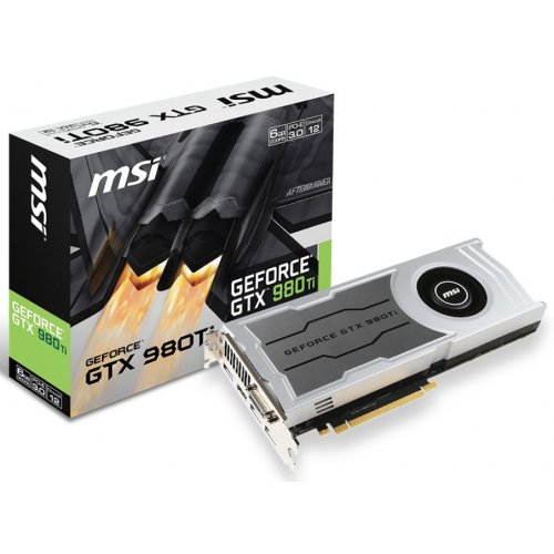 Продати Відеокарта MSI GeForce GTX 980 Ti 6144MB (GTX 980Ti 6GD5 V1) за Trade-In у інтернет-магазині Телемарт - Київ, Дніпро, Україна фото