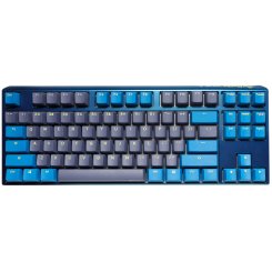 Клавіатура Ducky One 3 Daybreak RGB TKL Cherry MX Red (DKON2187ST-RRUPDDBBHHC1) Titanium Blue