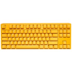Клавіатура Ducky One 3 Yellow Ducky RGB TKL Cherry MX Silent Red (DKON2187ST-SRUPDYDYYYC1) Ducky Yellow