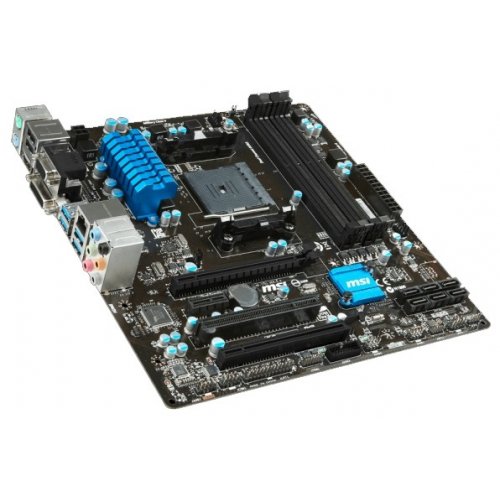 Продати Материнська плата Gigabyte A78M-E45 V2 (sFM2+, AMD A78) за Trade-In у інтернет-магазині Телемарт - Київ, Дніпро, Україна фото