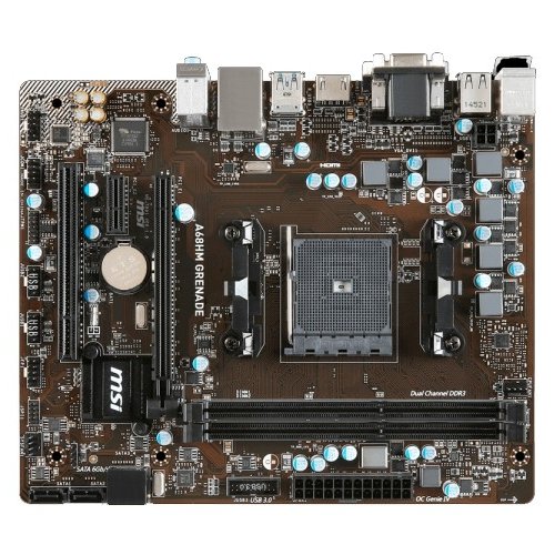 Продать Материнская плата MSI A68HM GRENADE (sFM2+, AMD A68H) по Trade-In интернет-магазине Телемарт - Киев, Днепр, Украина фото