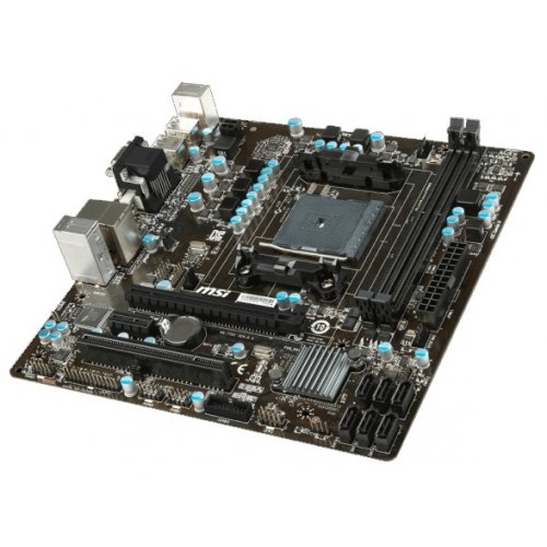 Продати Материнська плата MSI A78M-E35 V2 (sFM2+, AMD A78) за Trade-In у інтернет-магазині Телемарт - Київ, Дніпро, Україна фото