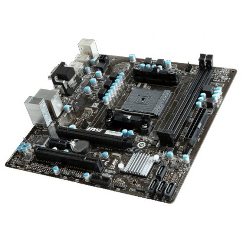 Продать Материнская плата MSI A88XM-P33 V2 (FM2+, AMD A88X) по Trade-In интернет-магазине Телемарт - Киев, Днепр, Украина фото