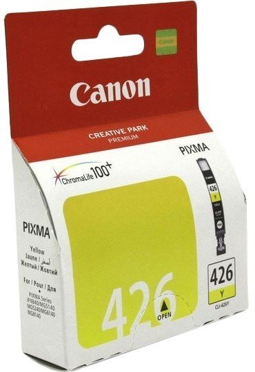 Купити Картридж Canon CLI-426 (4559B001) Yellow - ціна в Києві, Львові ...