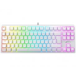 Фото Xtrfy K4 TKL RGB Kailh Red (XG-K4-RGB-TKL-WH-R-RUS) White