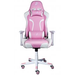 Фото Ігрове крісло 1stPlayer FD-GC1 White/Pink