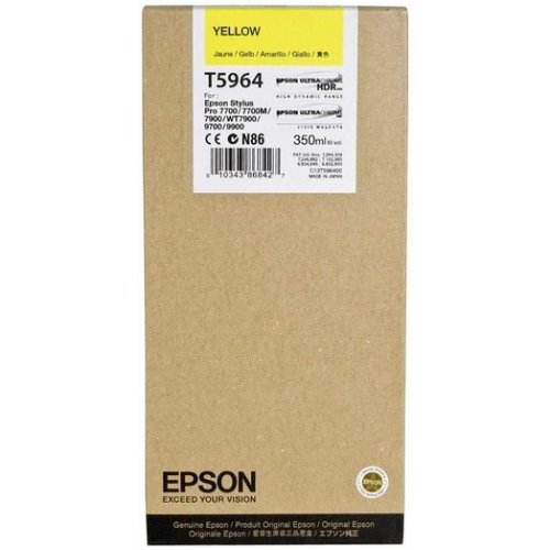 Купить Картридж Epson SP 7900/9900 (C13T596400) Yellow - цена в Харькове, Киеве, Днепре, Одессе
в интернет-магазине Telemart фото