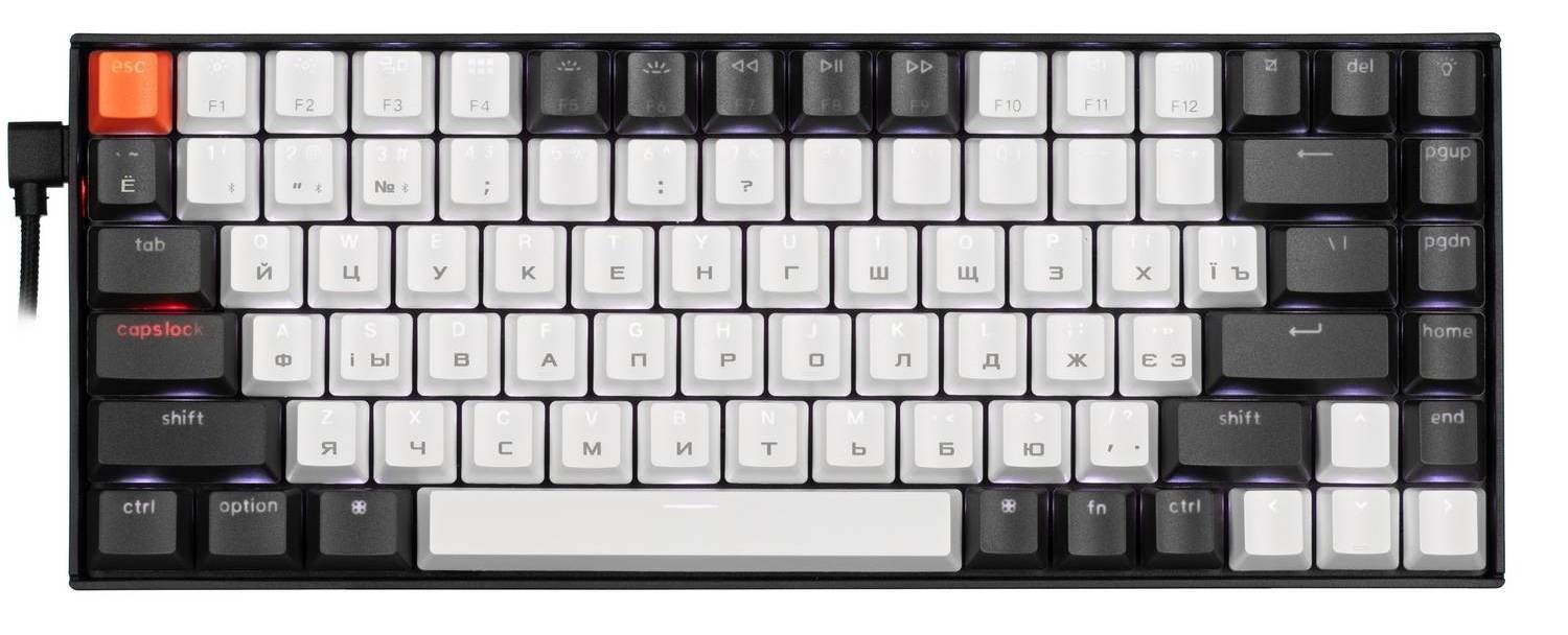 Keychron K2 V2, aluminium, LEDs RGB, Gateron RED, hot-swap, USB/Bluetooth,  UK (K2-C1H-UK) starting from £ 109.00 (2024)