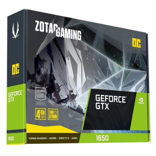 Продать Видеокарта Zotac Gaming GeForce GTX 1650 OC 4096MB (ZT-T16520F-10L) по Trade-In интернет-магазине Телемарт - Киев, Днепр, Украина фото