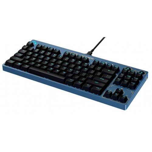 Фото Клавиатура Logitech G Pro GX League of Legends Brown Tactile Switch (920-010537) Blue