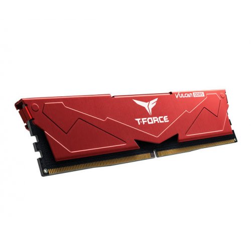 Продать ОЗУ Team DDR5 32GB (2x16GB) 4800Mhz T-Force Vulcan Red (FLRD532G4800HC36DC01) по Trade-In интернет-магазине Телемарт - Киев, Днепр, Украина фото