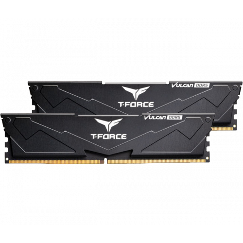 Продати ОЗП Team DDR5 32GB (2x16GB) 4800Mhz T-Force Vulcan Black (FLBD532G4800HC36DC01) за Trade-In у інтернет-магазині Телемарт - Київ, Дніпро, Україна фото