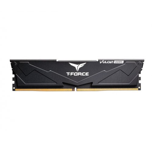 Продати ОЗП Team DDR5 32GB (2x16GB) 4800Mhz T-Force Vulcan Black (FLBD532G4800HC36DC01) за Trade-In у інтернет-магазині Телемарт - Київ, Дніпро, Україна фото